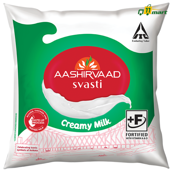 AASHIRVAAD Cream Milk (1 ltr)