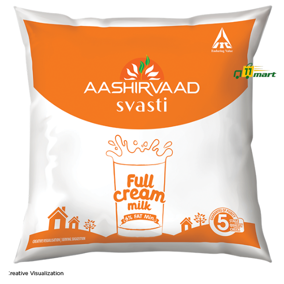 AASHIRVAAD Full Cream Milk (500 ml)