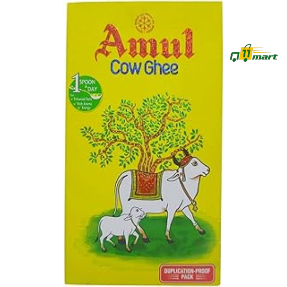 Amul Cow Ghee, 1 Liter Tetra Pk