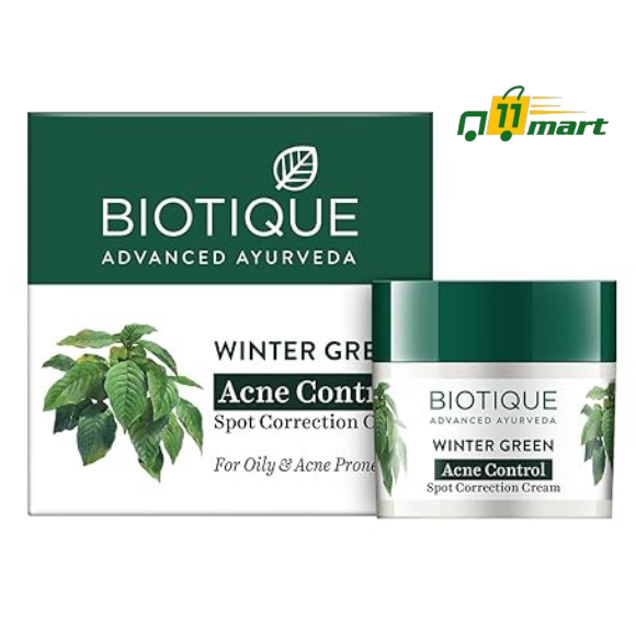 Biotique Bio Winter Green Spot Correcting Anti Acne Cream