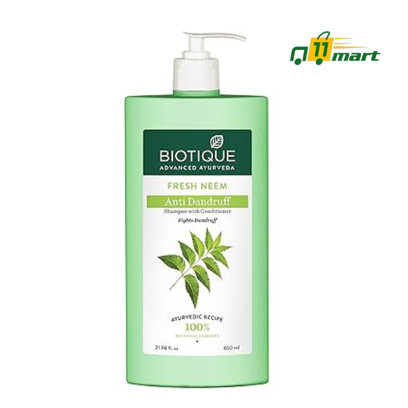 Biotique Neem Anti Dandruff Shampoo and Conditioner Controls Dandruff
