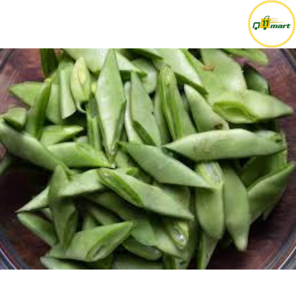 Broad beans Cutting2