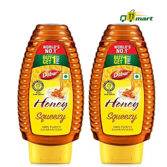 Dabur Honey Squeezy Pack 800g (400gx2, Pack of 2)