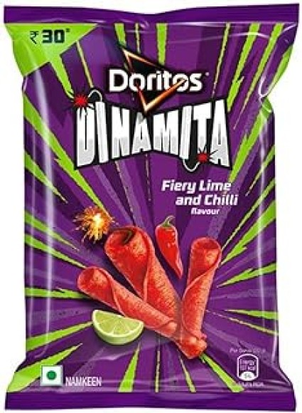 Doritos Dinamita Fiery Lime and Chilli Tortilla Nacho Chips