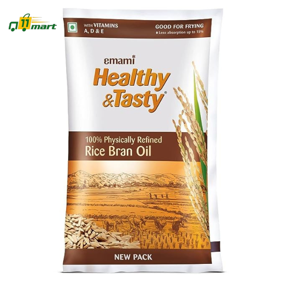 Emami Healthy and Tasty Refined Rice Bran Oil