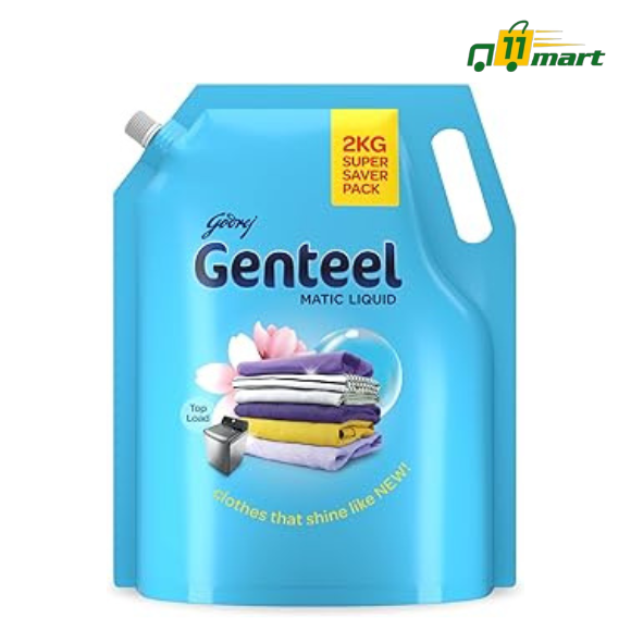 Genteel Matic Liquid Detergent Refill Pouch