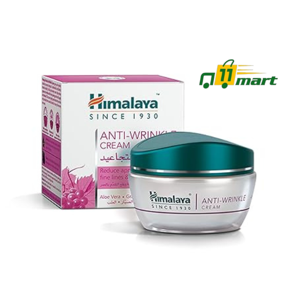 Himalaya Anti-Wrinkle Cream With Aloevera & Grapes