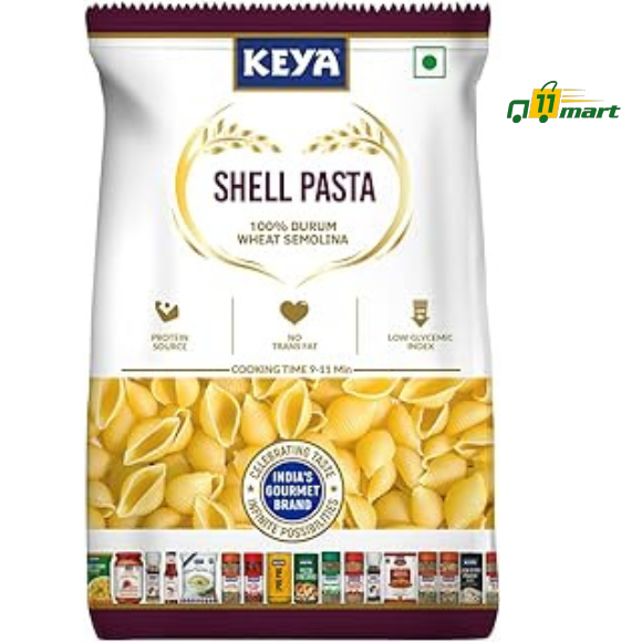 Keya No Maida 100% Durum Wheat Shell Pasta