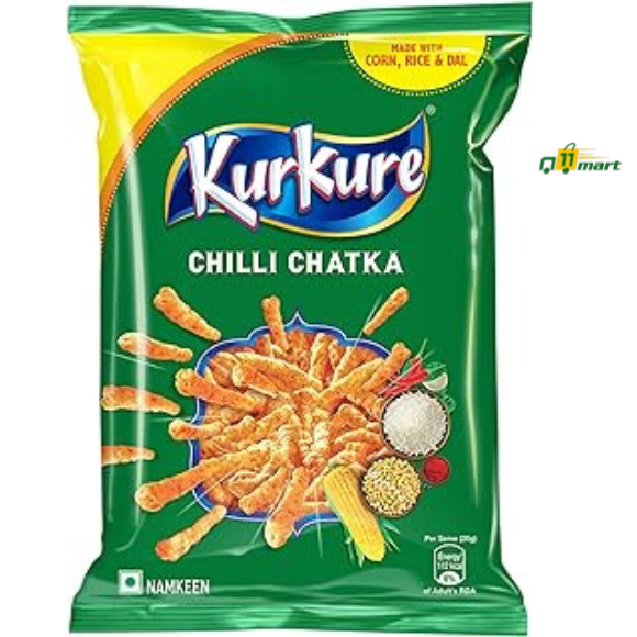 Kurkure Namkeen Chips, Chilli Chatka Flavour
