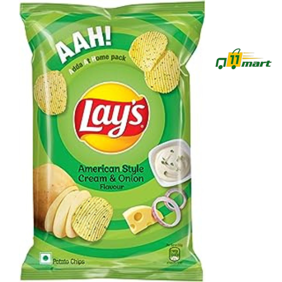 Lay's Potato Chips American Style Cream & Onion Flavour 100gR