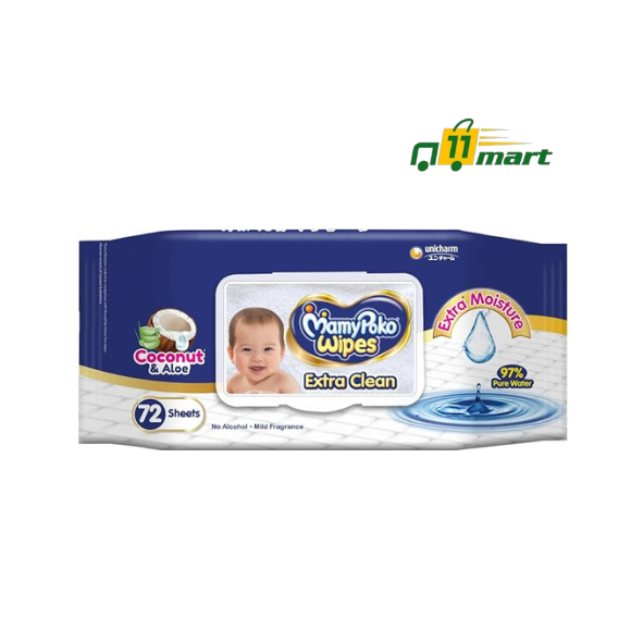 MamyPoko Extra clean Baby Wipes