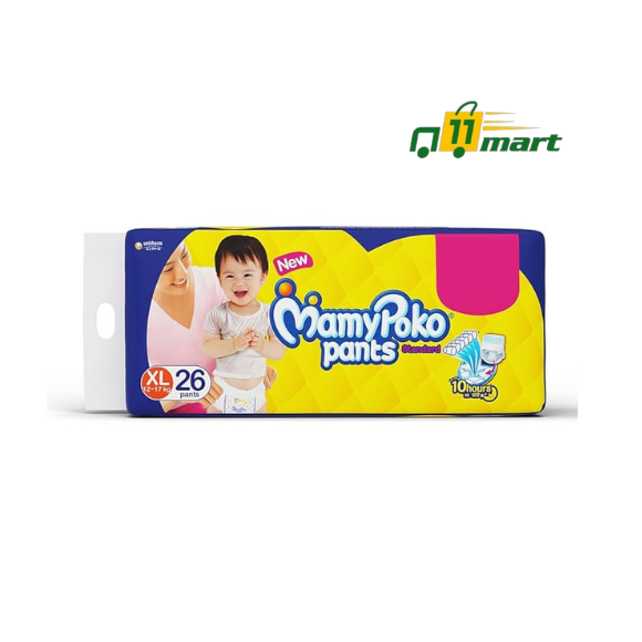 MamyPoko Pants Standard Baby Diapers, Extra Large