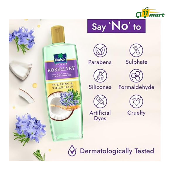 Parachute Advansed Rosemary-enriched Coconut Hair Oil