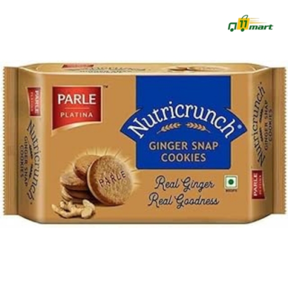 Parle Nutricrunch Real Ginger Snap Cookies