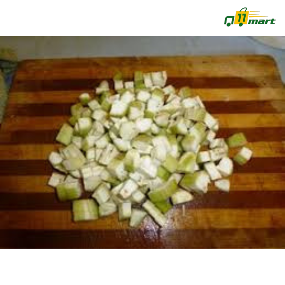 Raw Banana Cutting 4