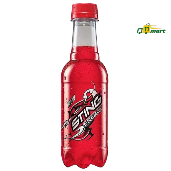 Sting Energy Drink Bottle, 250 ml, Strawberry