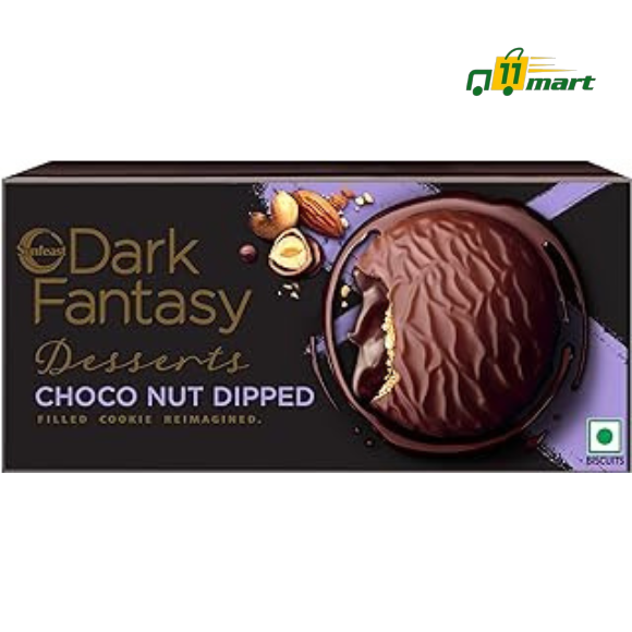 Sunfeast Dark Fantasy Choco Nut Dipped Cookies