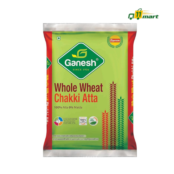 Ganesh whole wheat chakki Atta