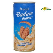 Amul Kool Badam Milkshake Tin, 200ml