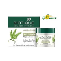 Biotique Wheat Germ Anti- Ageing Night Cream