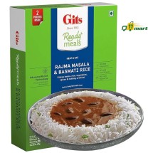 Gits Ready to Eat Basmati Rice & Rajma Masala Combo Meal