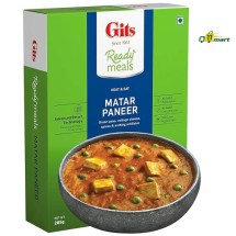 Gits Ready to Eat Matar Paneer, Pure Veg