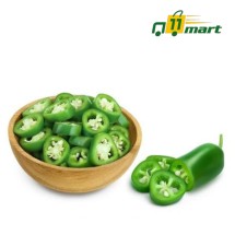 Green Chilli cutting 2