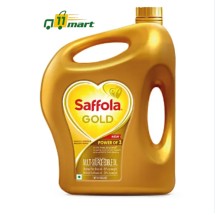 Saffola gold refined ricebran &corn blended oil